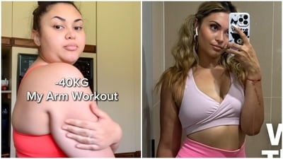 The 5 exercises helped Carla tone and sculpt her arms. The 5 exercises helped Carla tone and sculpt her arms.