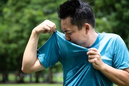 Body odour is caused by bacteria. (Shutterstock) Body odour is caused by bacteria. (Shutterstock)