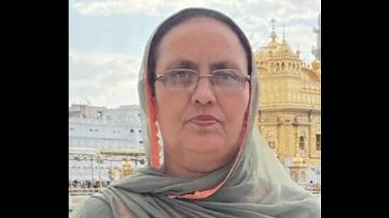 Narinder Kaur also took the initiative to beautify the village waterworks by developing a park, which now serves as a recreational hub. (HT Photo)