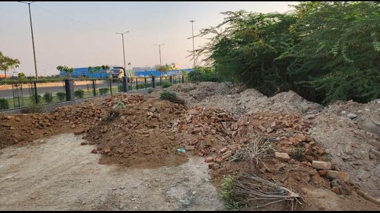 UPPCB Noida report also mentions that the site’s conditions pose a direct threat to public health and the environment. (HT Photo)