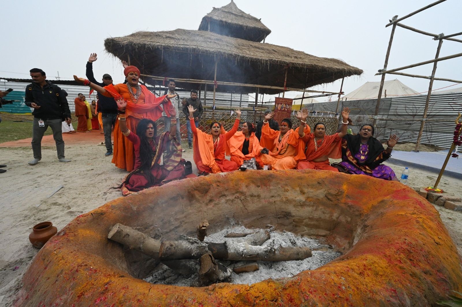 A tour of the Akhara is priced at ₹2,000 by the Department of Culture and Tourism (Deepak Gupta/HT)