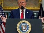 Donald Trump news live: President Donald Trump speaks in the Roosevelt Room of the White House Donald Trump news live: President Donald Trump speaks in the Roosevelt Room of the White House