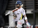 India's Virat Kohli prepares to bat during a practice session. India's Virat Kohli prepares to bat during a practice session.