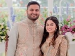 Jeet Adani and Diva Jaimin Shah got engaged in 2023. Jeet Adani and Diva Jaimin Shah got engaged in 2023.
