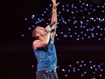 Coldplay performs in Mumbai.