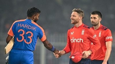 Tilak Varma eventually hit the winning runs and India chased down the target of 133 in the 13th over. (AFP) Tilak Varma eventually hit the winning runs and India chased down the target of 133 in the 13th over. (AFP)