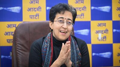 Delhi chief minister Atishi during the interview with HT at the Aam Aadmi Party headquarters in New Delhi on Tuesday. (Sanchit Khanna/ HT Photo) Delhi chief minister Atishi during the interview with HT at the Aam Aadmi Party headquarters in New Delhi on Tuesday. (Sanchit Khanna/ HT Photo)