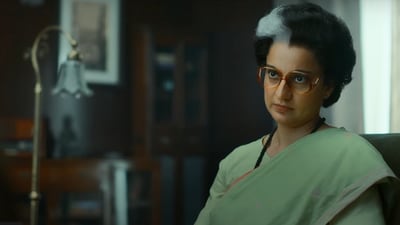 Kangana Ranaut plays former PM Indira Gandhi in Emergency. Kangana Ranaut plays former PM Indira Gandhi in Emergency.
