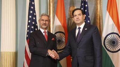External affairs minister S Jaishankar with US Secretary of State Marco Rubio during a meeting, in Washington DC (HT) External affairs minister S Jaishankar with US Secretary of State Marco Rubio during a meeting, in Washington DC (HT)