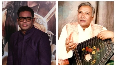 AR Rahman and Ustad Ghulam Mustafa Khan AR Rahman and Ustad Ghulam Mustafa Khan