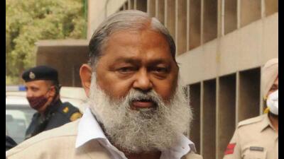 Haryana minister Anil Vij
