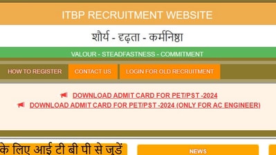 ITBP Recruitment: Last day to submit applications for Head Constable and Constable posts at recruitment.itbpolice.nic.in. The direct link to apply is given here. ITBP Recruitment: Last day to submit applications for Head Constable and Constable posts at recruitment.itbpolice.nic.in. The direct link to apply is given here.