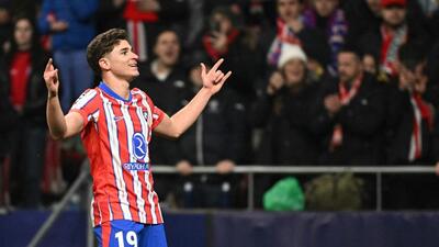 In 31 matches for Atletico Madrid, Julain Alvarez has 16 goals, including five in seven Champions League matches. (AFP)