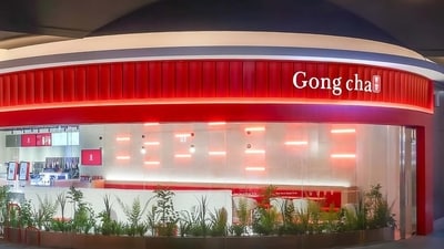 An outlet of Gong Cha Korea, the coffee chain facing backlash in South Korea. (Instagram/@gongcha_korea)
