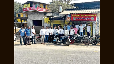 Navi Mumbai, India - Jan. 21, 2025:Third Mumbai villagers launch opposition, awareness campaigns begin in villages in Navi Mumbai, India, on Tuesday, January 21, 2025. (Photo by Bachchan Kumar/ HT PHOTO) (HT PHOTO) Navi Mumbai, India - Jan. 21, 2025:Third Mumbai villagers launch opposition, awareness campaigns begin in villages in Navi Mumbai, India, on Tuesday, January 21, 2025. (Photo by Bachchan Kumar/ HT PHOTO) (HT PHOTO)