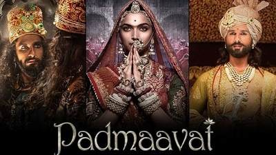 Padmaavat stars Ranveer Singh, Deepika Padukone and Shahid Kapoor. Padmaavat stars Ranveer Singh, Deepika Padukone and Shahid Kapoor.