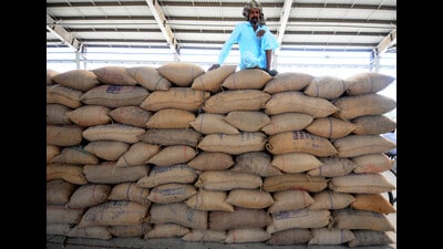 Punjab’s storage woes may soon ease with the Union ministry of consumer affairs, food and public distribution, announcing an open market sale scheme (OMSS) to offer subsidised rice to stakeholders, including ethanol producers, traders and cooperatives. Punjab’s storage woes may soon ease with the Union ministry of consumer affairs, food and public distribution, announcing an open market sale scheme (OMSS) to offer subsidised rice to stakeholders, including ethanol producers, traders and cooperatives.