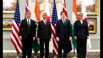 Quad ministers said they met to reaffirm their “shared commitment to strengthening a Free and Open Indo-Pacific”. (X)
