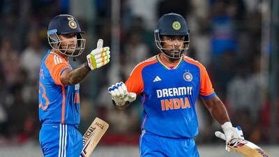 Suryakumar Yadav backs Sanju Samson as India's preferred wicketkeeper. (PTI) Suryakumar Yadav backs Sanju Samson as India's preferred wicketkeeper. (PTI)