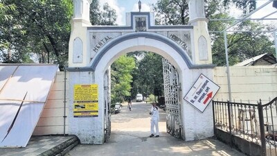 Thane, India - October 05, 2023: Thane mental hospital all set to be the largest mental hospital in Maharashtra with state-of-the-art facilities, in Thane, India, on Thursday, October 05, 2023. ( Praful Gangurde / HT Photo ) Thane, India - October 05, 2023: Thane mental hospital all set to be the largest mental hospital in Maharashtra with state-of-the-art facilities, in Thane, India, on Thursday, October 05, 2023. ( Praful Gangurde / HT Photo )