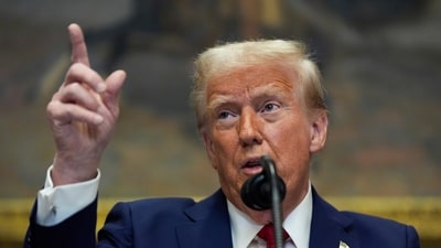 President Donald Trump on Tuesday said that he liked "both sides of the argument" about the H1-B visa (AP) President Donald Trump on Tuesday said that he liked "both sides of the argument" about the H1-B visa (AP)