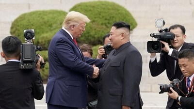 Trump held summits with North Korean leader Kim Jong Un during his first term (REUTERS)