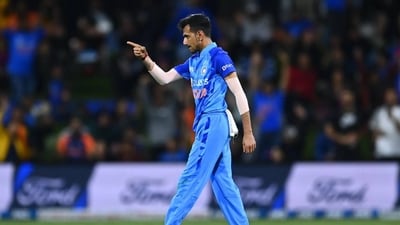 Yuzvendra Chahal didn't make India's squad for the ICC Champions Trophy starting next month. (BCCI) Yuzvendra Chahal didn't make India's squad for the ICC Champions Trophy starting next month. (BCCI)