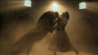 Chhaava trailer: Vicky Kaushal battles a CGI lion in the period drama. Chhaava trailer: Vicky Kaushal battles a CGI lion in the period drama.