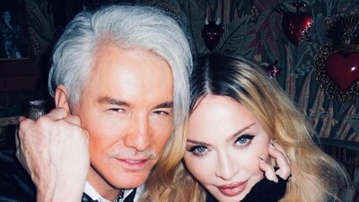 Madonna meeting Elvis director Baz Luhrmann left fans wondering if the latter will direct her biopic too Madonna meeting Elvis director Baz Luhrmann left fans wondering if the latter will direct her biopic too