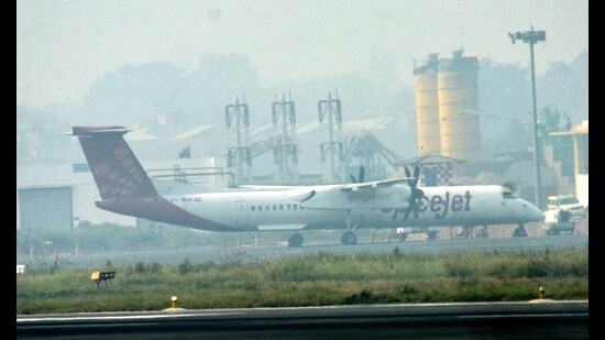 SpiceJet’s cancellation rate was 1.81%, followed by IndiGo with 1.17%. (ANI)