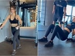 Discover Kriti Sanon's diverse fitness regimen for a toned physique.