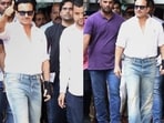 Saif Ali Khan finally was discharged from hospital on Monday following surgery for injuries sustained during attempted robbery. Saif Ali Khan finally was discharged from hospital on Monday following surgery for injuries sustained during attempted robbery.