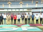 The MCA dedicated this record to the late Eknath Solkar