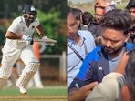 India cricketers Rohit Sharma and Rishabh Pant India cricketers Rohit Sharma and Rishabh Pant