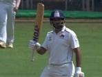 Shardul Thakur after reaching his fifty Shardul Thakur after reaching his fifty