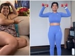 Saachi used to weigh 99 kg, and she managed to lose 41 kg. Saachi used to weigh 99 kg, and she managed to lose 41 kg.