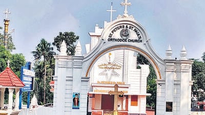 An Orthodox church near Perumbavoor. (Sourced) An Orthodox church near Perumbavoor. (Sourced)