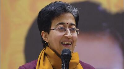 CM Atishi. (@AtishiAAP)
