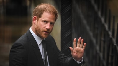Prince Harry alleged over 200 articles were published using illegal methods by News Group Newspapers, seeking accountability for past victims of unlawful newsgathering. (Photo by Daniel LEAL / AFP) (AFP) Prince Harry alleged over 200 articles were published using illegal methods by News Group Newspapers, seeking accountability for past victims of unlawful newsgathering. (Photo by Daniel LEAL / AFP) (AFP)
