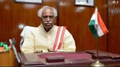 Haryana governor Bandaru Dattatraya will unfurl the National Flag in Faridabad and chief minister Nayab Singh Saini in Rewari at the state-level Republic Day function on January 26. (HT File)