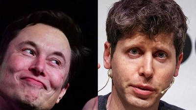 Tesla CEO Elon Musk (left) and OpenAI CEO Sam Altman (right). Tesla CEO Elon Musk (left) and OpenAI CEO Sam Altman (right).