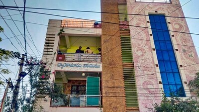 View of the house of an ex-serviceman, who claimed to have allegedly killed his wife, dismembered her body and boiled the parts in a pressure cooker, at a locality in Hyderabad. (PTI Photo) View of the house of an ex-serviceman, who claimed to have allegedly killed his wife, dismembered her body and boiled the parts in a pressure cooker, at a locality in Hyderabad. (PTI Photo)