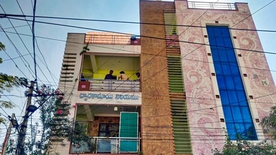 The house of the suspect in Hyderabad. (PTI) The house of the suspect in Hyderabad. (PTI)