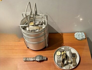 A tiff carrier used to smuggle expensive watches. (Preeti Verma Lal)