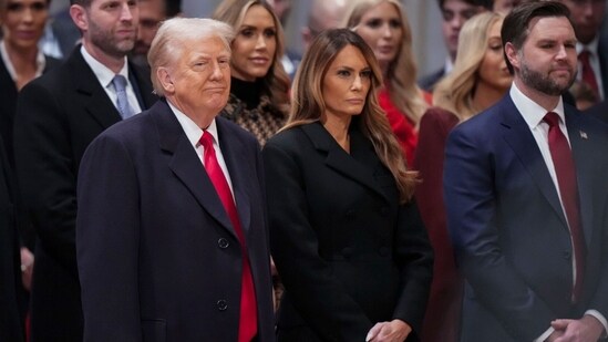 Users found themselves automatically re-following the profiles of US President Donald Trump, Vice President JD Vance, and First Lady Melania Trump. (Bloomberg)