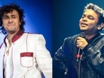Sonu Nigam criticises AR Rahman's album in Yuvvraaj. Sonu Nigam criticises AR Rahman's album in Yuvvraaj.