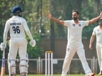 Jammu and Kashmir captain Paras Dogra did not mince words as he commented on the umpiring howlers during the Ranji Trophy fixture against Mumbai. (PTI Photo/Shashank Parade) Jammu and Kashmir captain Paras Dogra did not mince words as he commented on the umpiring howlers during the Ranji Trophy fixture against Mumbai. (PTI Photo/Shashank Parade)