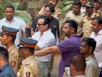 Saif Ali Khan was discharged from Lilavati Hospital in Mumbai on December 21 evening and was sent home with heavy security. Saif Ali Khan was discharged from Lilavati Hospital in Mumbai on December 21 evening and was sent home with heavy security.