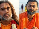 AI reimagines MS Dhoni and Virat Kohli as sadhus, and Instagram can't get enough of it. AI reimagines MS Dhoni and Virat Kohli as sadhus, and Instagram can't get enough of it.
