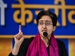 Delhi Chief Minister Atishi addresses a press conference ahead of the Delhi Assembly Elections, at the party office in New Delhi on Friday. Delhi Chief Minister Atishi addresses a press conference ahead of the Delhi Assembly Elections, at the party office in New Delhi on Friday.